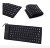 Silicone Computer Keyboard USB Mini Flexible Waterproof PC Keyboard Foldable