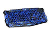 3 Color LED Backlights Professional USB Wired Computer Laptop Gaming Keyboard