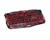 3 Color LED Backlights Professional USB Wired Computer Laptop Gaming Keyboard